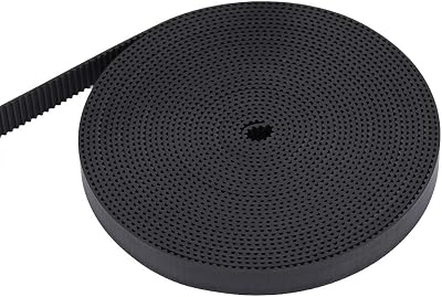 ASHATA 10mm Width 2GT Rubber Timing Belt for 3D Printer - 5M Length