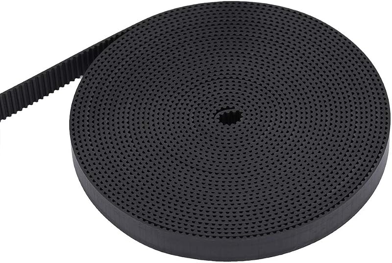 ASHATA 10mm Width 2GT Rubber Timing Belt for 3D Printer - 5M Length