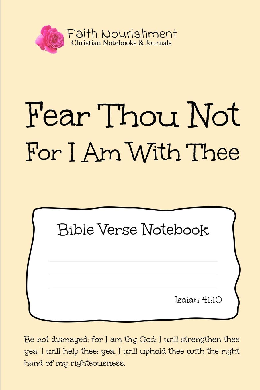 fear thou not verse
