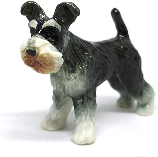 mini schnauzer figurines