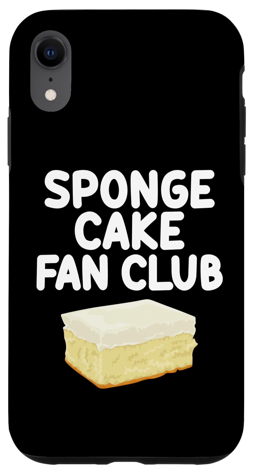 iPhone XR Sponge Cake Fan Club Classic Layer Desserts Tiramisu Case