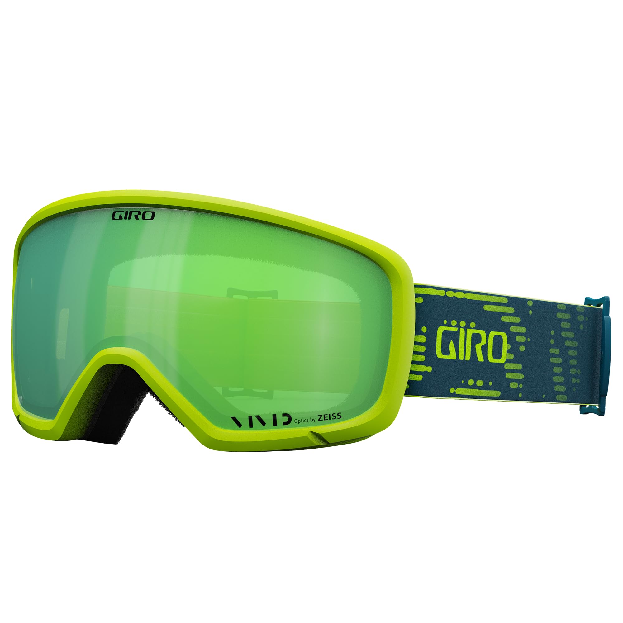 Giro Ringo Snow Goggles - Ano Lime Reverb, Vivid Emerald Lens