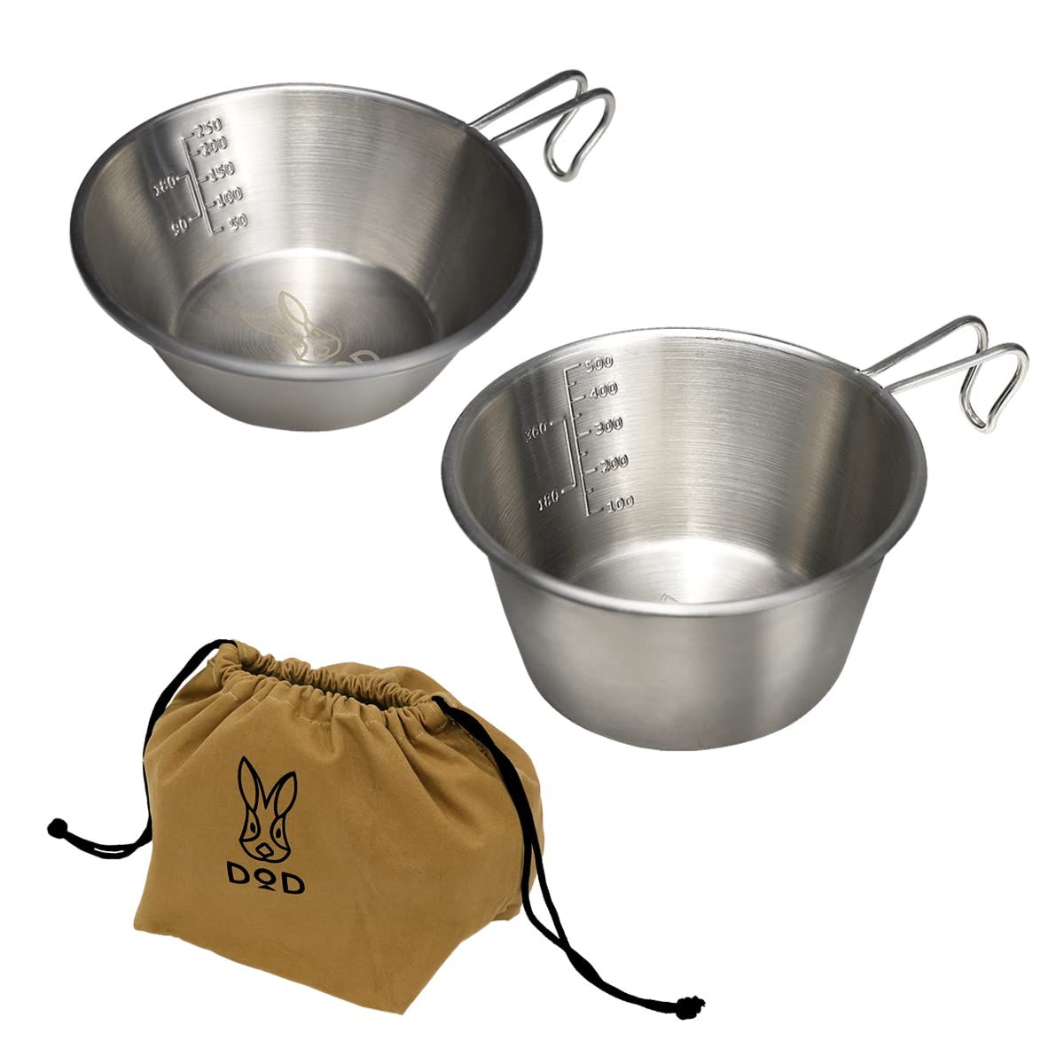 DOD ウサシェラノキョウダイ シエラカップ 深型シエラカップ キャリーバッグの商品画像