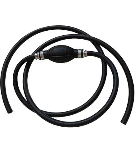 2x Pompa Primer Benzina 8mm 5/16" Per Barca: Poppetto Universale Per Fuel Line 9001080A