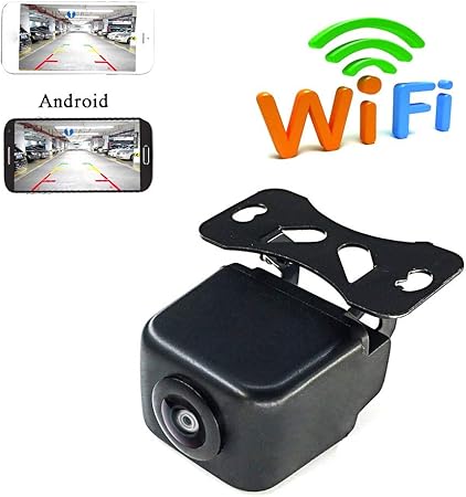 Amazon Wifiバックアップカメラ ワイヤレス リバースカメラ スマートアプリ インテリジェントビデオ録画 共有 前方ロックカメラ Androidとiphone Ipad 720p Hdに対応 車 バイク 家電 カメラ