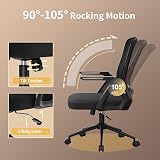 naspaluro Ergonomic Office Desk Chair with Adjustable Height and Armrests view 3