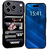 CHBSHENG Cool Design Phone Case for iPhone 17 Pro Case for Boys Men Aesthetic Shockproof Basketball Sneaker Sports Designer Cases Compatible with iPhone 17 Pro