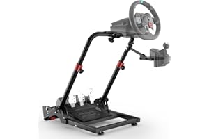 RACGTING Steering Wheel Stand Suitable for Logitech G920 G29 G923 Adjustable Steering Wheel Stand for Thrustmaster T300 T150 TX T248 458 Xbox PS4 PS5 PC
