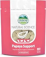 Oxbow Papaya Support for Small Animals - High Fiber Hay Based Formula