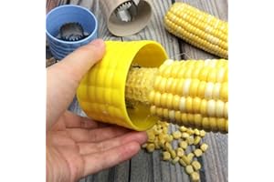 1pc Corn Kernel Remover with Stainless Steel Blade, Compact Ergonomic Design, Suitable for Home Kitchen & BBQ Meal Prep, Easy