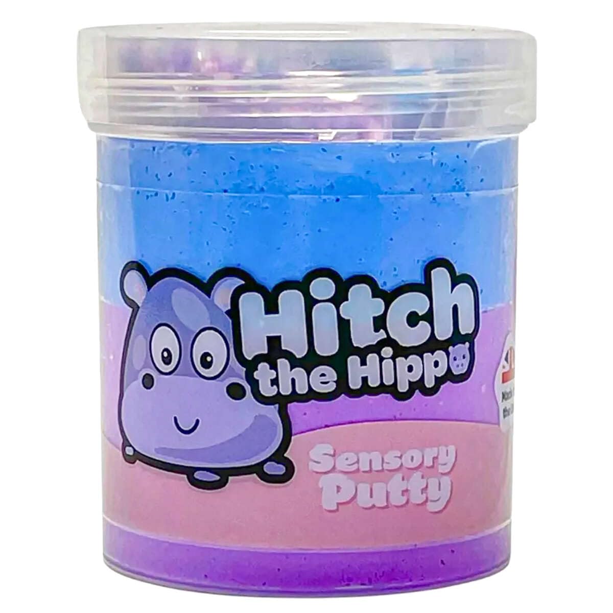 Putty Pals Collection - Hitch The Hippo - Slime Party Sensory Putty Creative Activity -Educational Stress Relief Toys for Girls Boys Kids- Best Toys Gifts