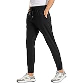 CRZ YOGA 4-Way Stretch Athletic Joggers for Men 30"/32" - Track Golf Gym Workout Hiking Pants with Pockets