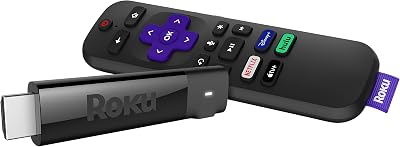 Roku Streaming Stick Plus 4K HDR HD Voice Remote TV Power Volume 4x Wireless