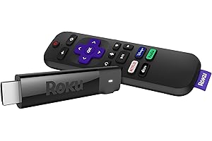 Roku Streaming Stick+ | HD/4K/HDR Streaming Device with Long-range Wireless and Roku Voice Remote with TV Controls