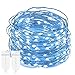 String Lights,Oak Leaf 2 Set of 9.8ft 30 LEDs Fairy Lights LED Starry String Lights Copper Wire Super Bright Micro Lights for Garden Patio Home Bedroom Party Wedding Decoration - Blue