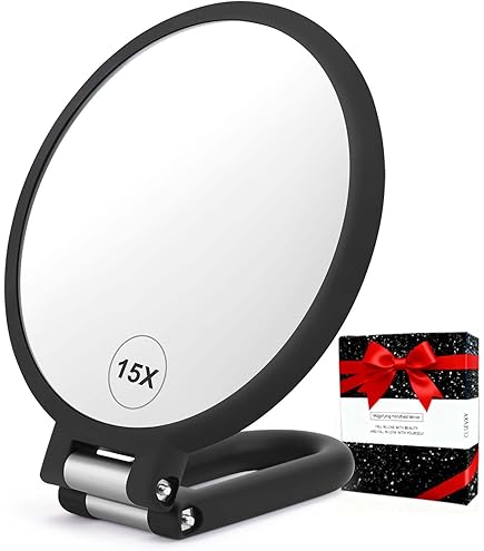Amazon.com: Floxite 15X Mirror Mate with Suction Cups, 3x3x3 Inch
