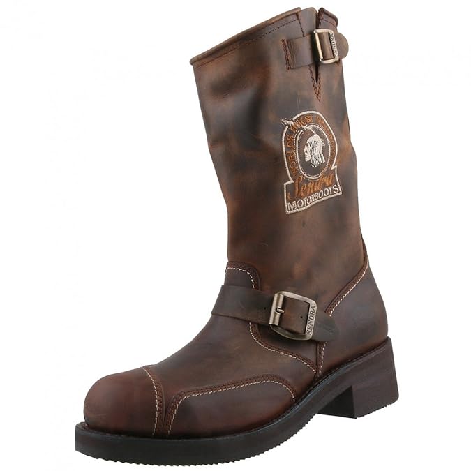 Sendra Motorradstiefel Boots 3565 braun