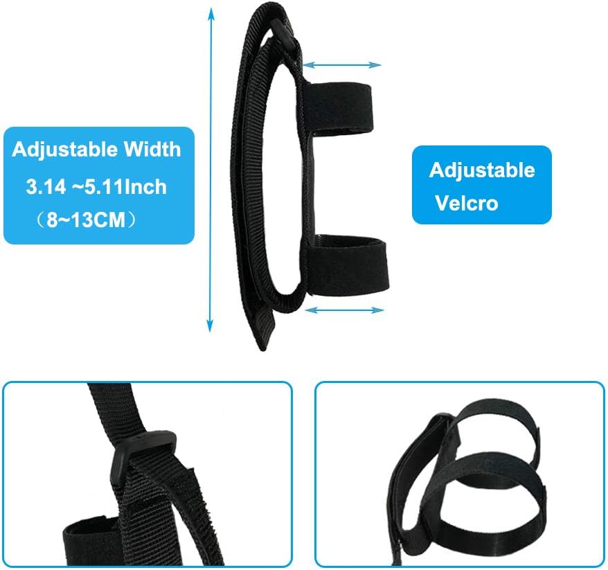 Adaptive Utensils Universal Cuff for Elderly Adults Utensil Holders Parkinsons Feeding Arthritis Disabled Tremors Patients Eating Hand Straps (3 PCS Cuffs): Health & Personal Care