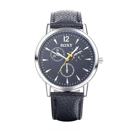 Janyet Mens Foreign Minimalist Fashion Watches