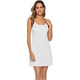 EISHOPEER Women's Full Slips Dress Adjustable Spaghetti Strap Cami Under Dress