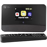 Ocean Digital WR-03M Internet Radio Receiver (No Built-in Speaker) with Bluetooth, FM, Wi-Fi, LAN, Optical & Line Out, UPnP/D
