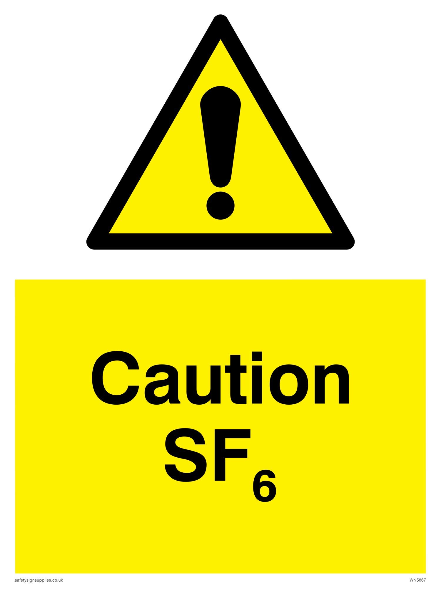Caution SF6