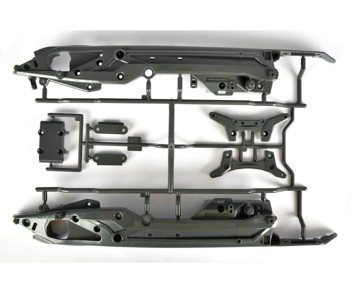 TAMIYA 319000626 Accessories Kit:DT03 C Parts Chassis/Damper Bridge