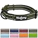 Blueberry Pet 3M Reflective Adjustable Classic Solid Color Dog Collar, 8 Colors, Matching Leash Available Separately
