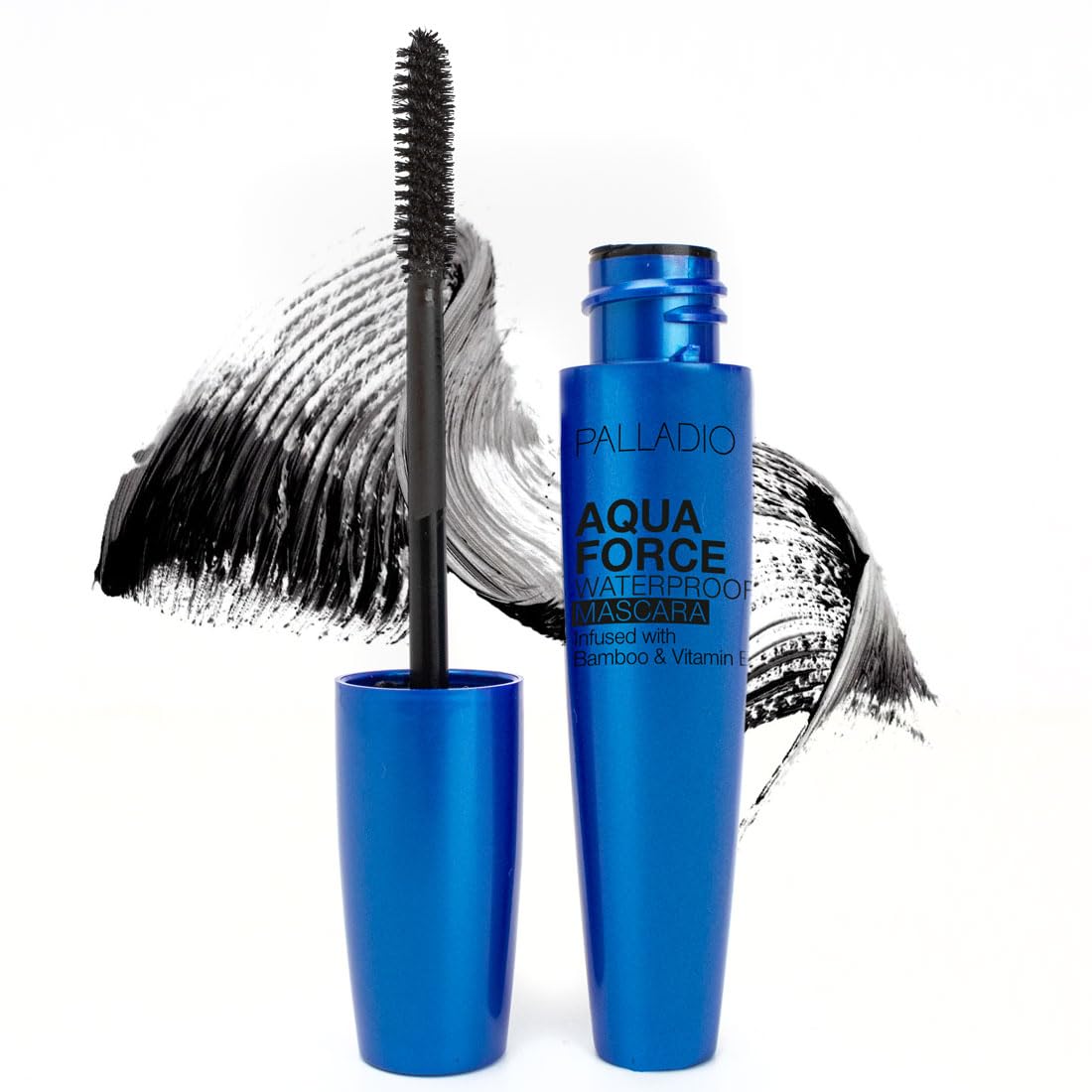 Palladio Aqua Force Waterproof Defining Mascara, Black 0.41 Fl Oz