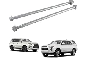 YzusGomumu 9010514160 2 PCs Front Upper Control Arm Bolt With Nut Compatible With 2003-2023 Toyota 4Runner FJ Cruiser Tacoma 2003-2022 Lexus GX460 GX470 Replaces 90105-A0095 90179-14062 90080-17208