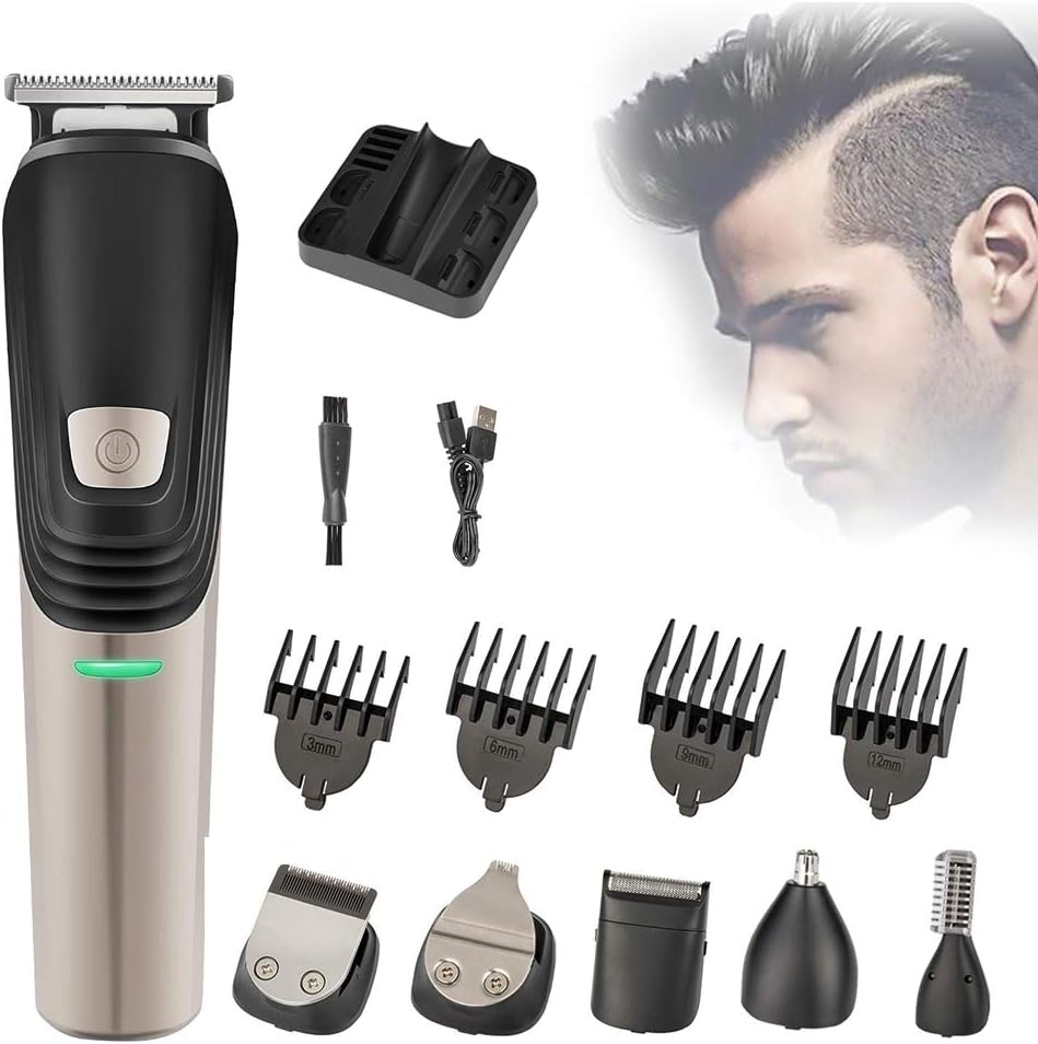 Hair Clipper Kit For Men, Professional 6 in 1 Hair Clipper, Household Hair Clipper Kit, Suitable For Home Use