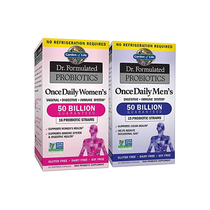 Garden of Life - Dr. Formulated Adult Probiotics Once Daily Ultra - Acidophilus Probiotic Supports Colon, Digestion…