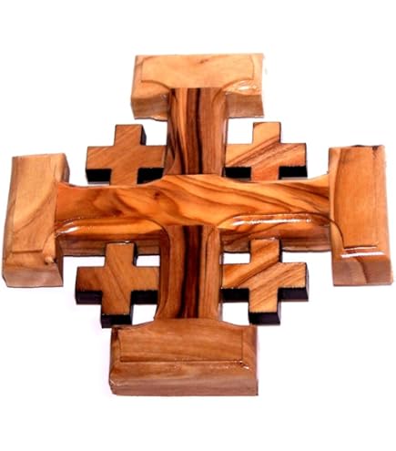 Amazon.com: Terra Sancta Guild The Passion Jerusalem Cross : Home