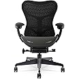 Herman Miller Mirra 2 Chair - Fully Adjustable Arm Seat Depth Tilt Tension Control Mesh Backrest Lumbar Support - Repackaged Home Office Desk Chair