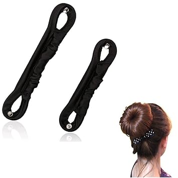 Amazon Com Anhua Lady Magic Silk Wire Hair Donut Bun Maker