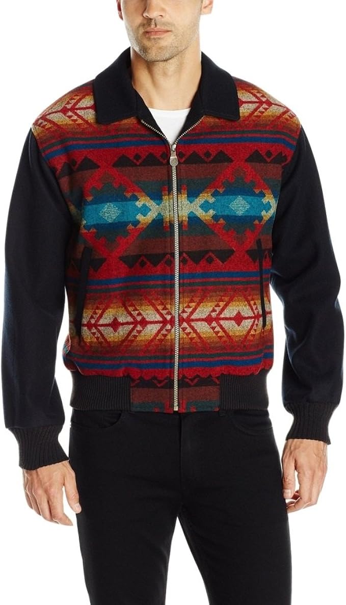 Pendleton Men's Special Edition Big Horn Jacket, Coyote Canyon Red, LG