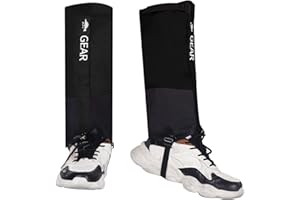 heihaily Snake Gaiters Chaps Hiking Boots - Leg Women Men Proof Pants Hunting Shoe Polainas Outdoor Research Waterproof Trail Ankle Snow Chaparreras para Trabajo Protectors Polainas para Serpientes