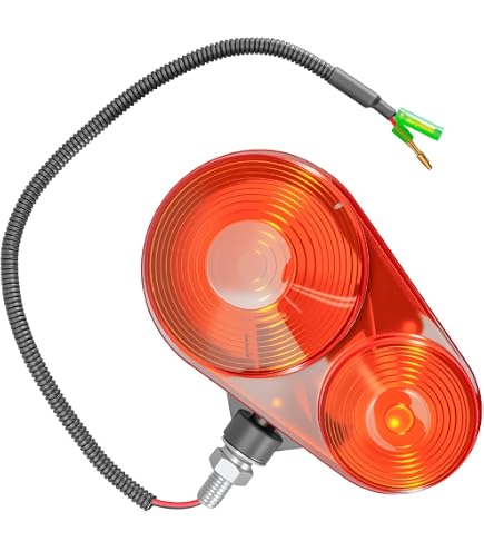 Amazon.com: zt truck parts Amber Hazard Tail Light Assembly K2581