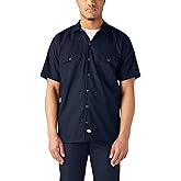 Dickies Mens Flex Relaxed Fit Short Sleeve Work Shirt