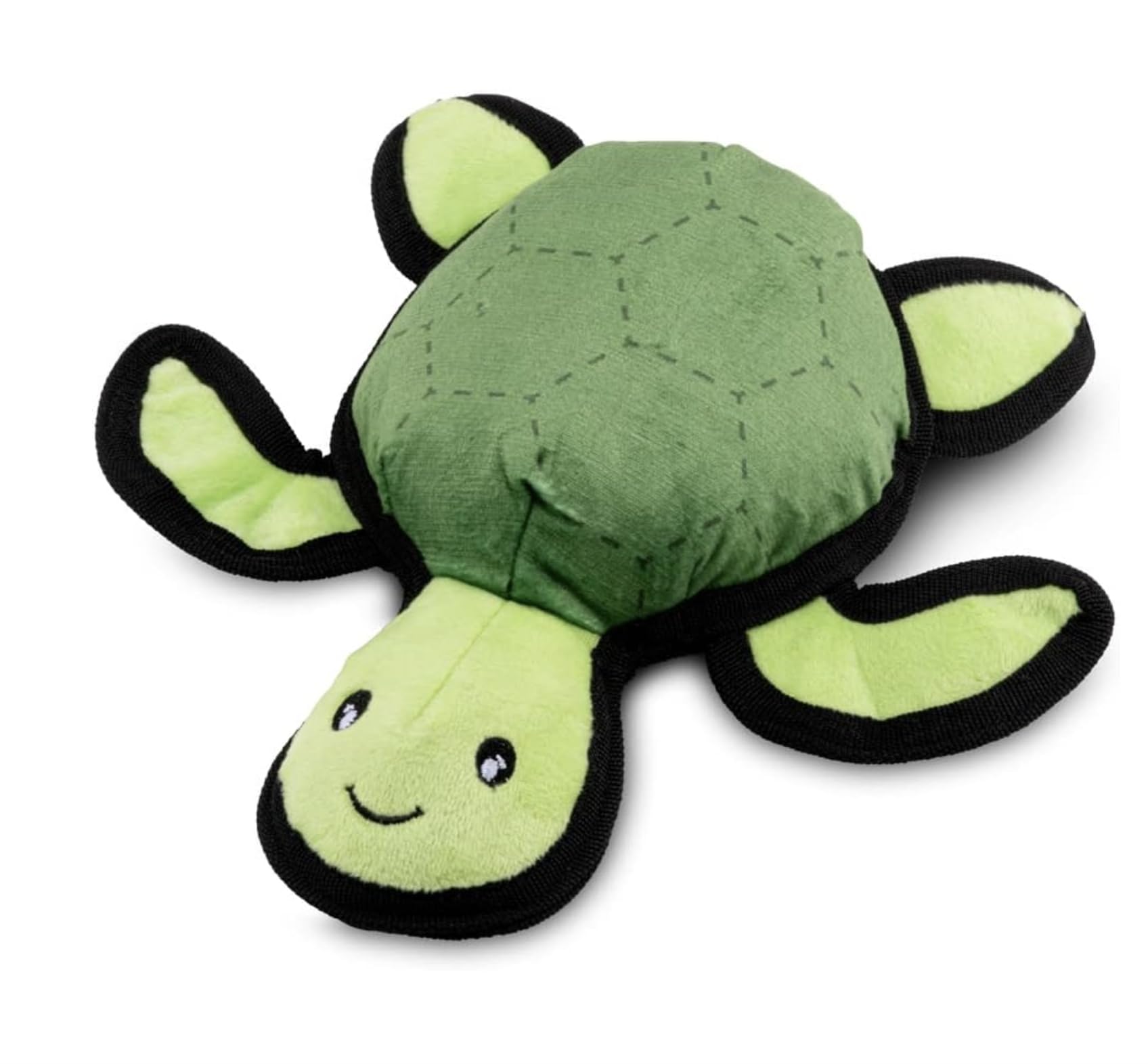Beco Dog Toy - Rough & Tough Turtle, Recycled Materials, Squeaker, Large