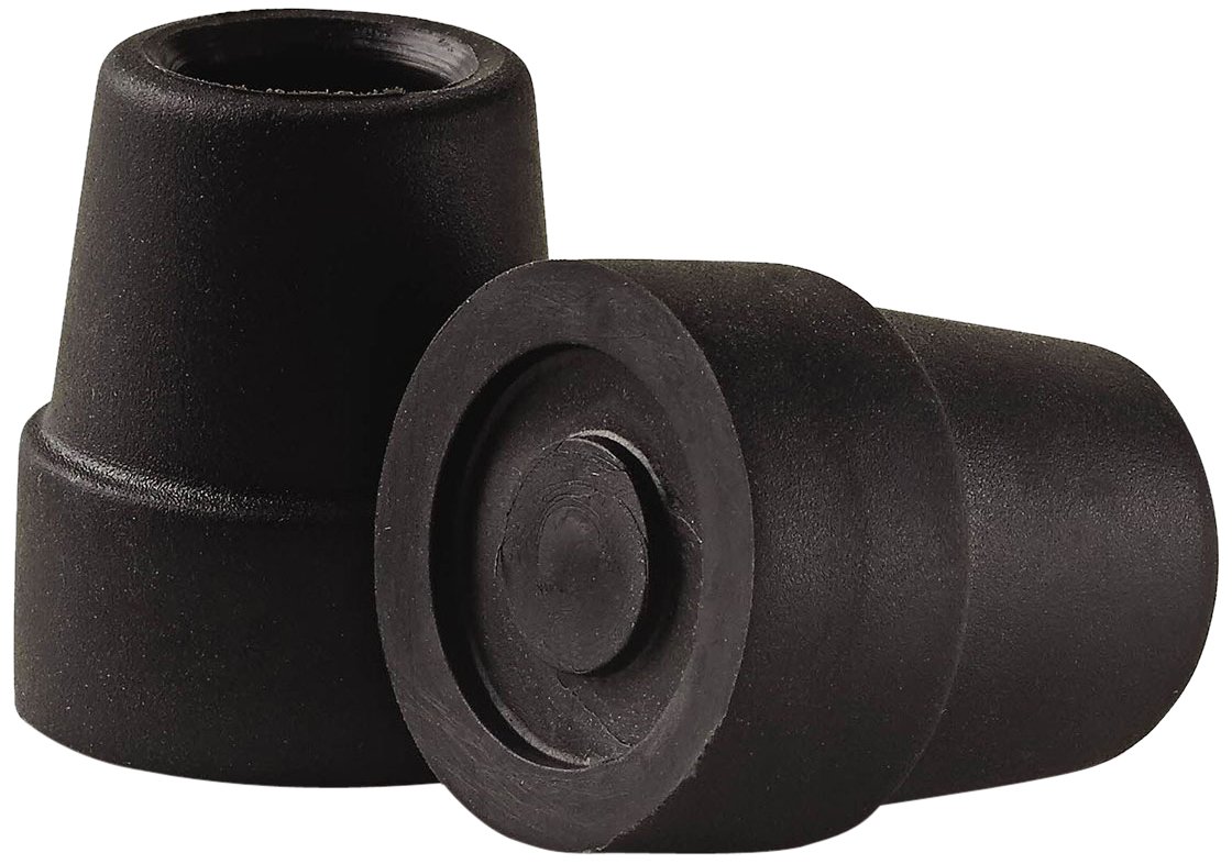 Medline MDS86424W Quad Cane Replacement Tips, Small Base, 1/2Inch