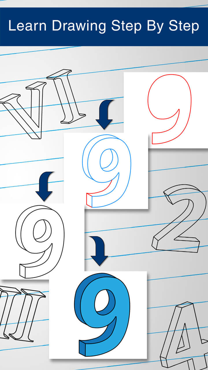 How to Draw 3D NumbersAmazon.co.ukAppstore for Android