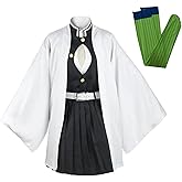Oispvpes Anime Costume Mitsuri Tanjirou cosplay Nezuko Shinobu Zenitsu Giyuu Halloween outfit Adult