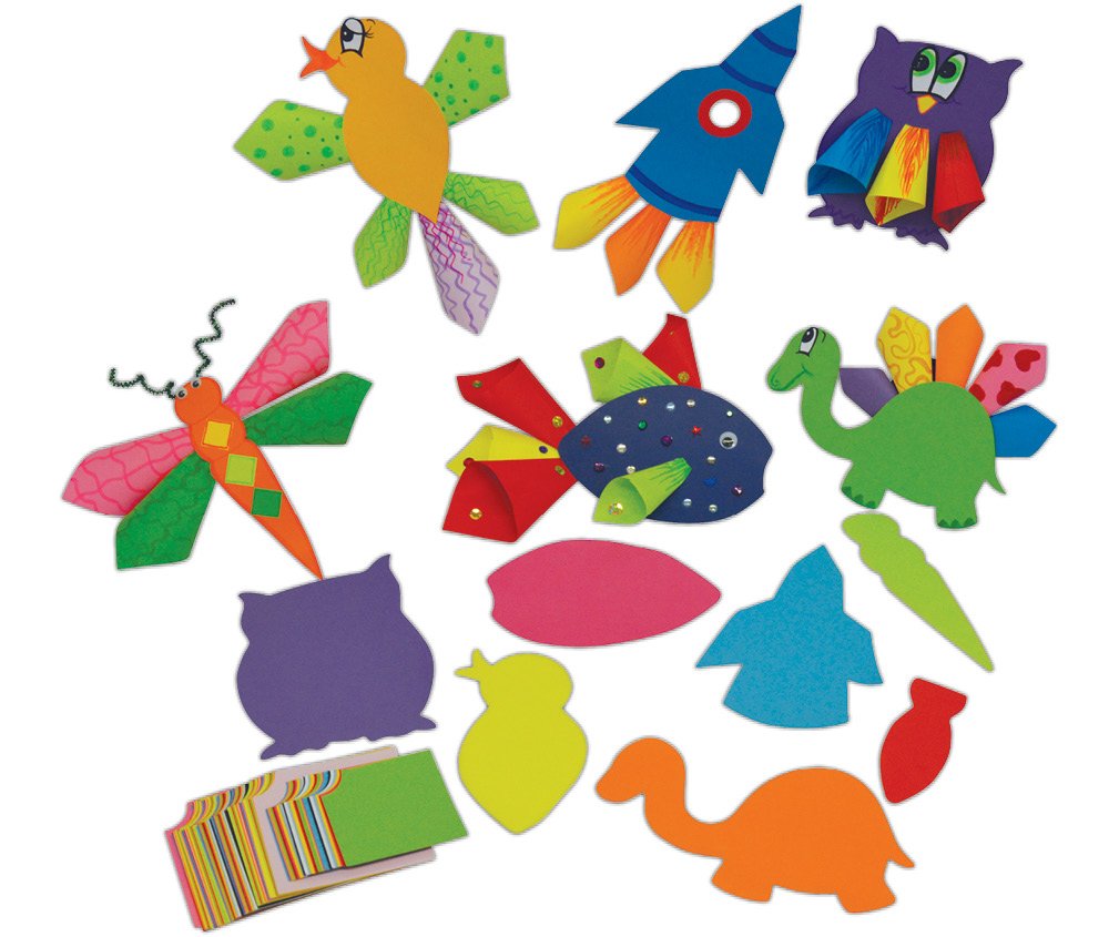 Springboard Paper Engineering Craft Activity Pack (Pack of 35)