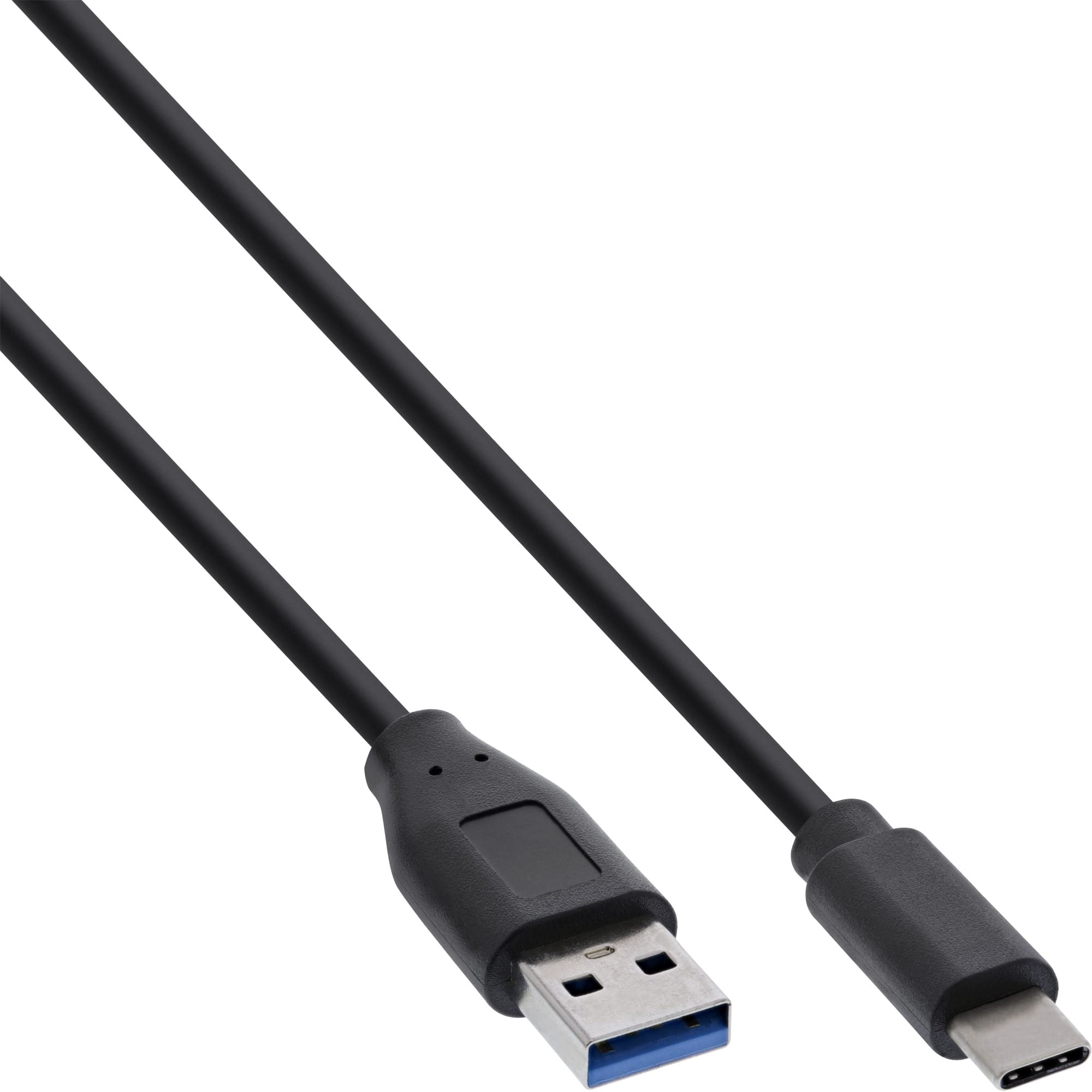 InLine USB 3.1 Cable Type C Male to A Male Black black Black 2 m