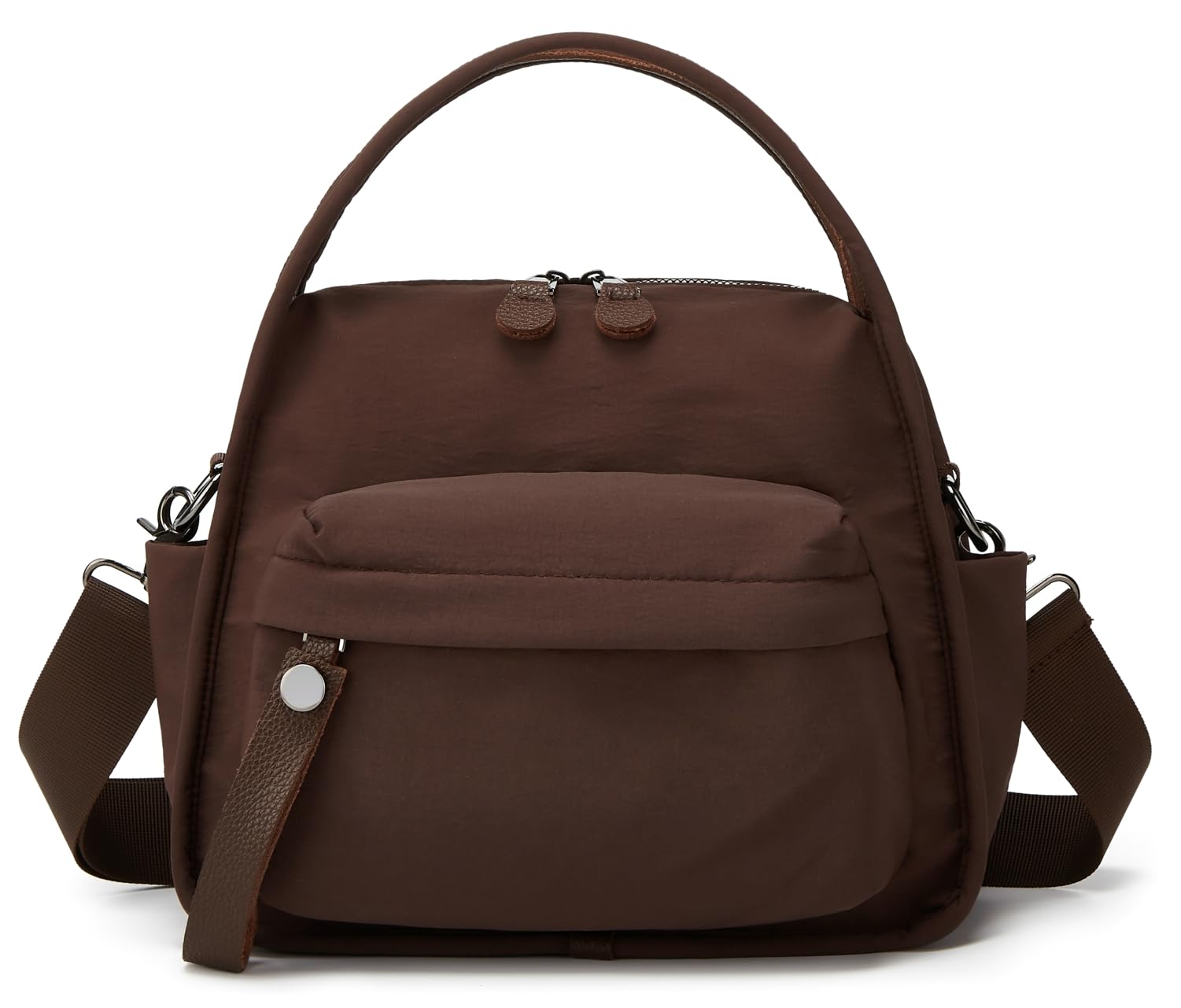 Photo 1 of Casual Nylon Front Pocket Handbag Lightweight Large Capacity Cross Body Bag Outdoor Shoulder Bags for Women 2025