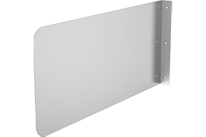 ACE Equipment SP-S2412 Stainless Steel Wall Mount Splash Guard for Commercial Restaurant Hand Sink and Compartment Prep Sink, ETL Certified (26"W x 12"H)