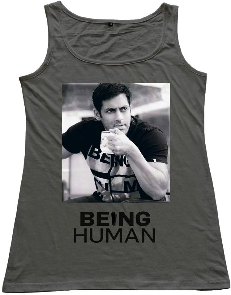 youqian Being Human Salman Khan Womens T-Shirt DeepHeather Tank Top