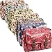 Cartoon Owl print Oilcloth Cross Body Messenger Satchel LargeWomen Shoulder Bag hold A4 folder