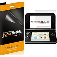Supershieldz (3 Pack) Designed for Nintendo 3DS XL Screen Protector, 0.23mm High Definition Clear Shield (PET)